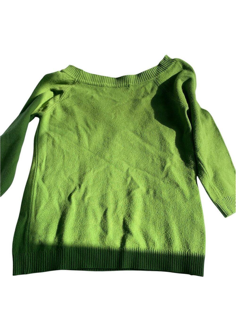 Gorgeous Green Sweater Zara small: Clean and Smoke free home​​